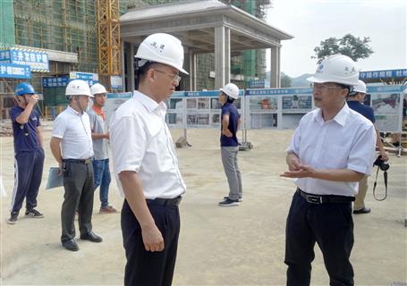 崇左市領(lǐng)導(dǎo)對崇左中醫(yī)壯醫(yī)醫(yī)院整體搬遷項目進行調(diào)研