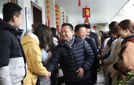 【開工大吉】新年新氣象！公司領(lǐng)導班子向干部職工拜年