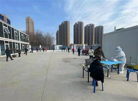 基礎(chǔ)分公司：加強疫情防控 織牢“防護網(wǎng)”