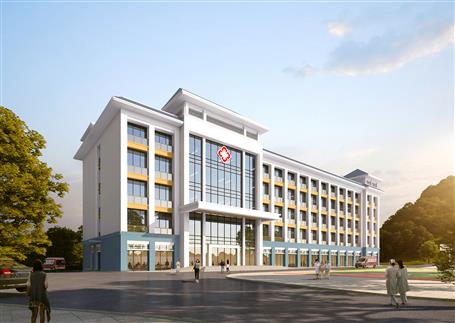 提升“三力” 爭創(chuàng)佳績︱第五分公司承建的憑祥市人民醫(yī)院內科綜合樓項目舉行開工儀式