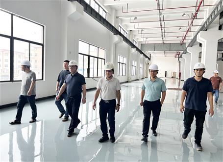 陶禮智到第十分公司承建項目調(diào)研指導工作