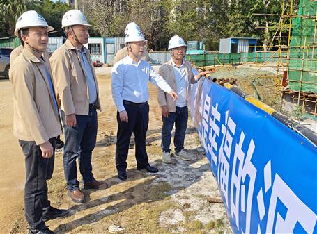 賴(lài)海標(biāo)到桂南分公司項(xiàng)目開(kāi)展2026年第一季度暨春節(jié)后復(fù)工復(fù)產(chǎn)安全生產(chǎn)質(zhì)量綜合大檢查